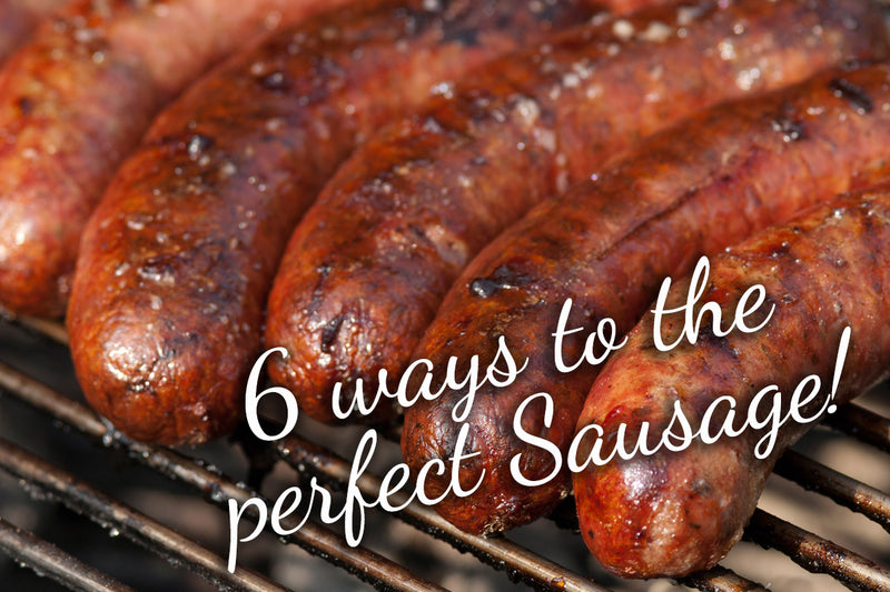 Grilled Sausage - How to Grill Sausage Perfectly Every Time!