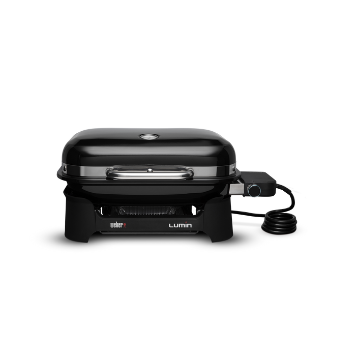 Lumin Electric Compact Grill Black – Barbecue Country